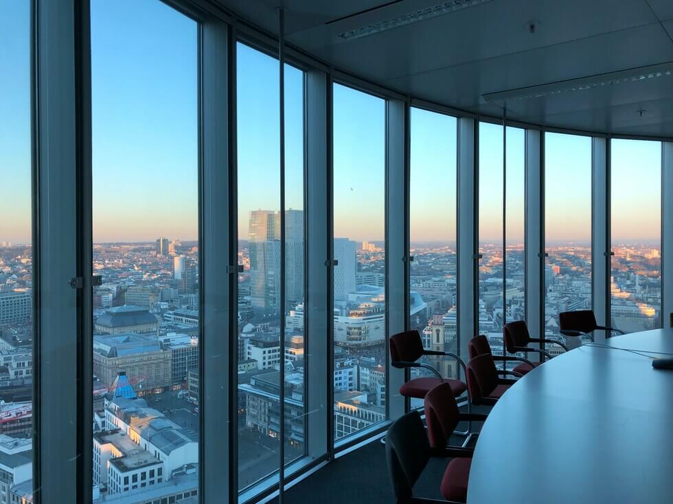 Modern office space for software teams